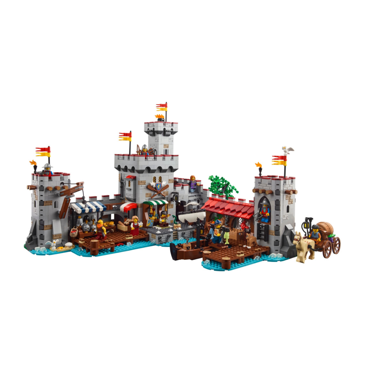 LEGO Bricklink Medieval Seaside Market 910047