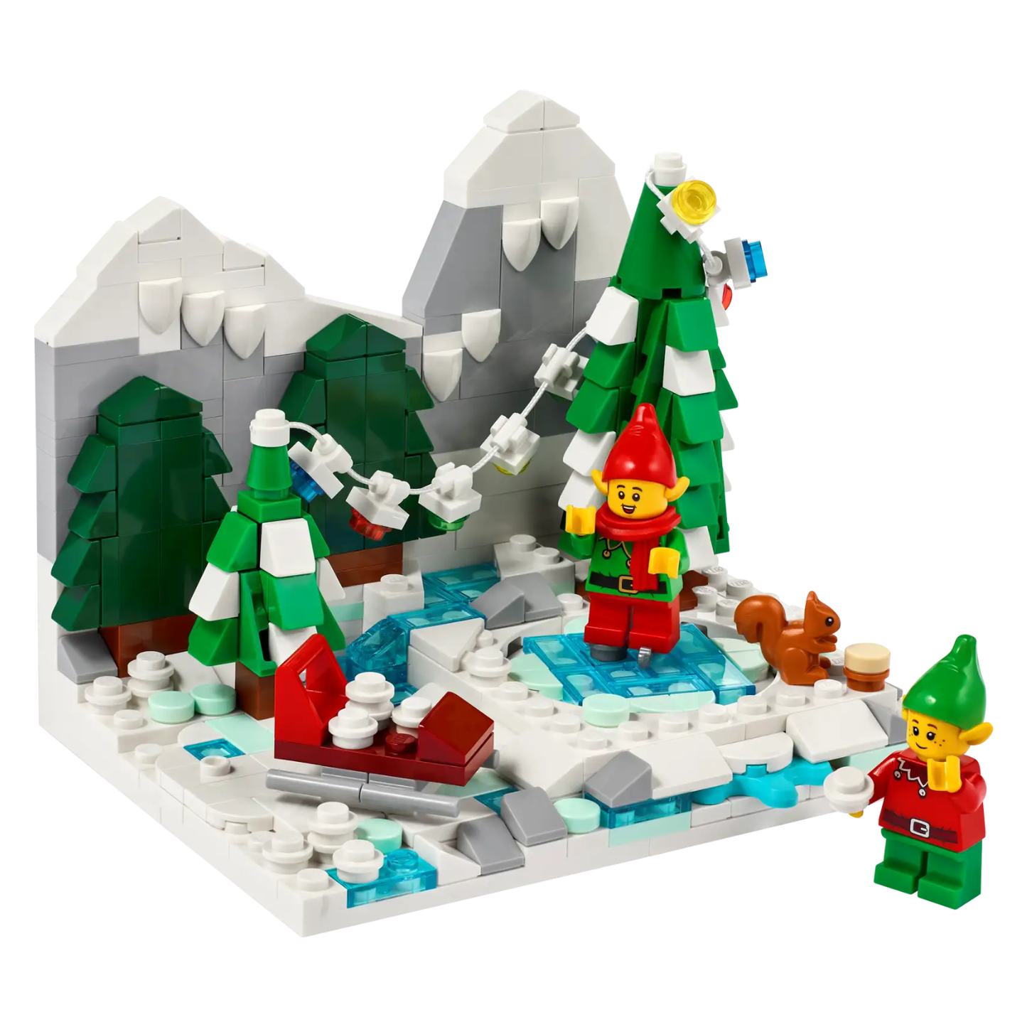 LEGO Christmas Winter Elves Scene 40564