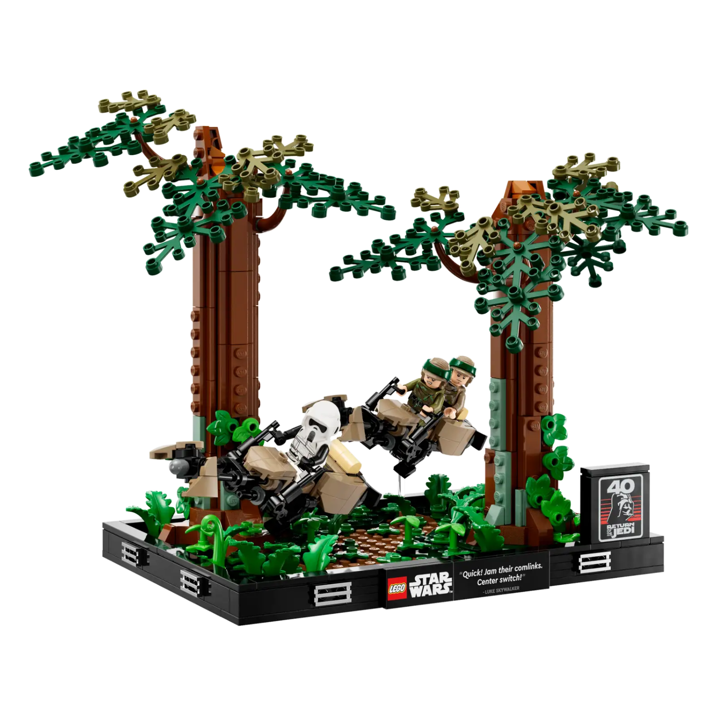 LEGO Star Wars Endor™ Speeder Chase Diorama 75353