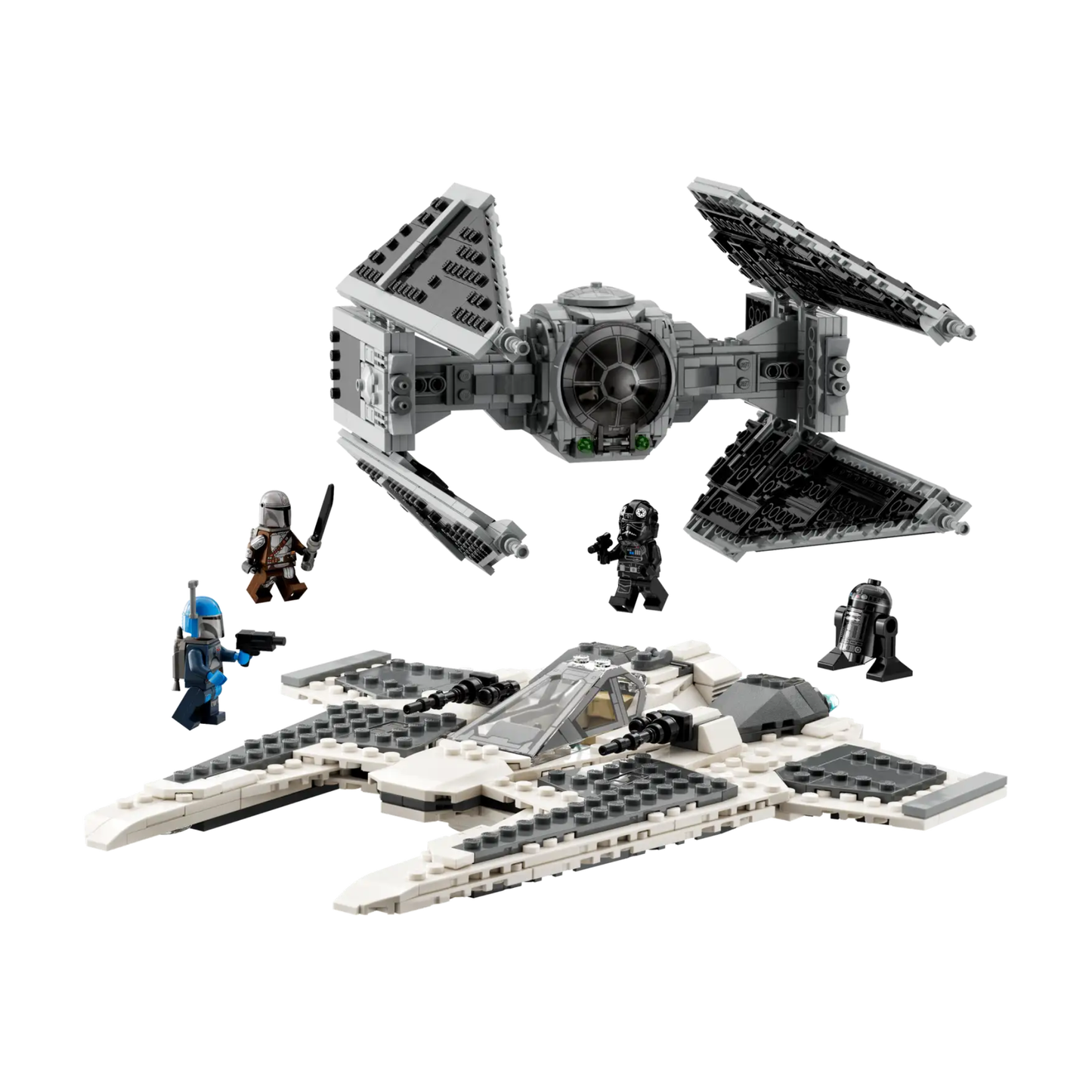 LEGO Star Wars Mandalorian Fang Fighter vs. TIE Interceptor™ 75348