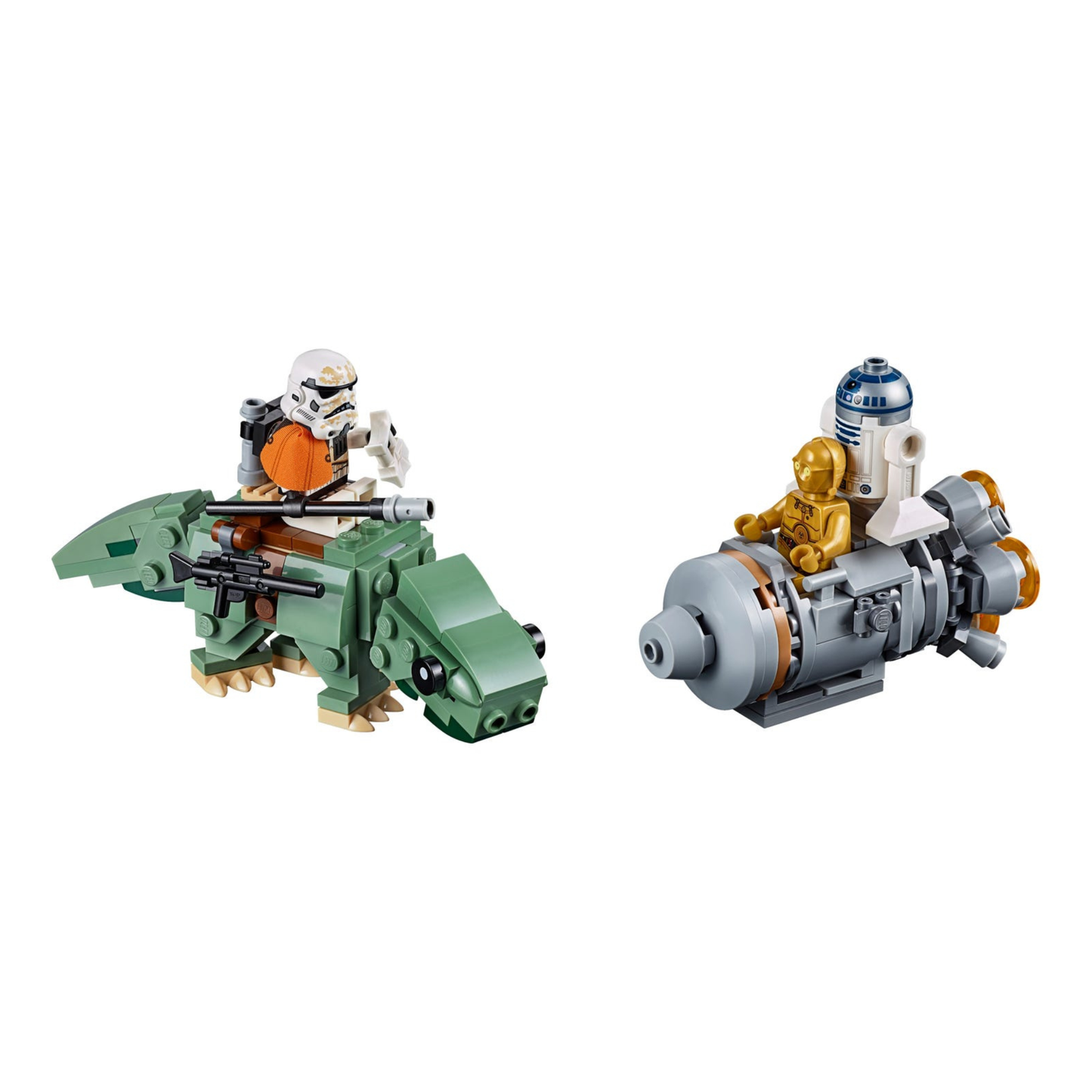 LEGO Star Wars Escape Pod vs. Dewback Microfighters 75228