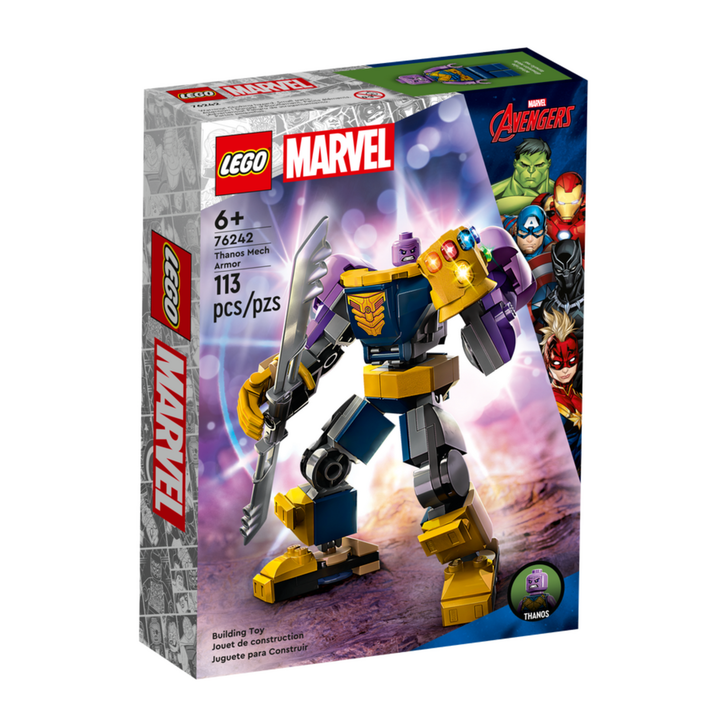 LEGO Marvel Thanos Mech Armor 76242