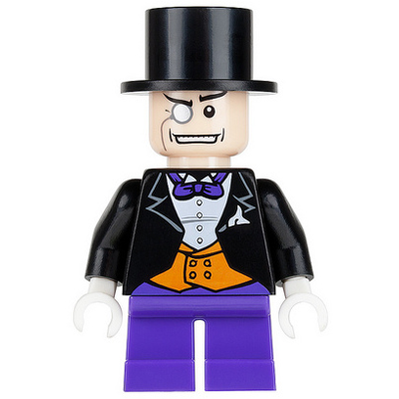 LEGO Superheroes The Penguin - Dark Purple Short Legs bat010