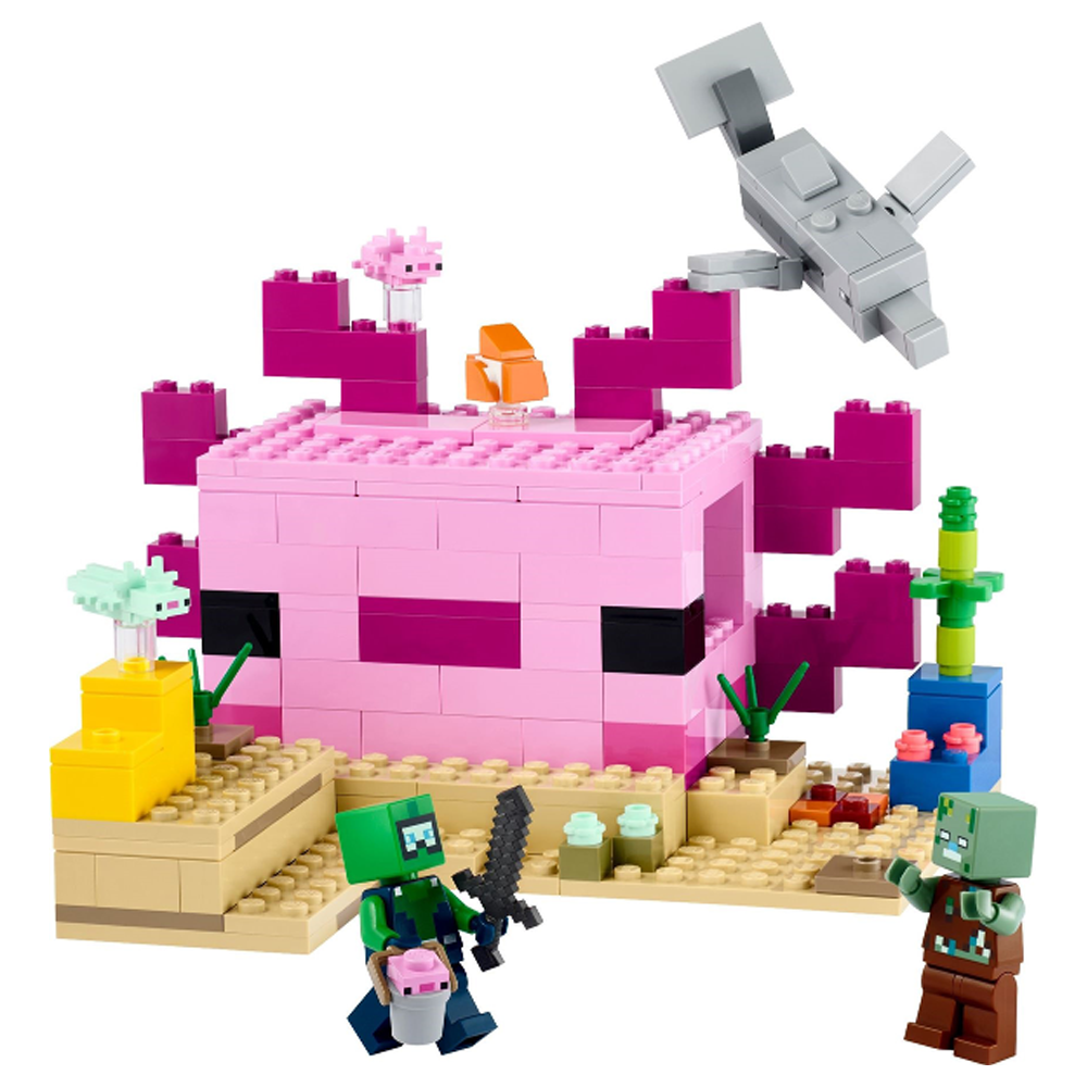 LEGO Minecraft The Axolotl House 21247