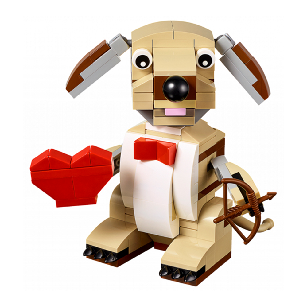 LEGO Seasonal Valentine's Cupid Dog 40201