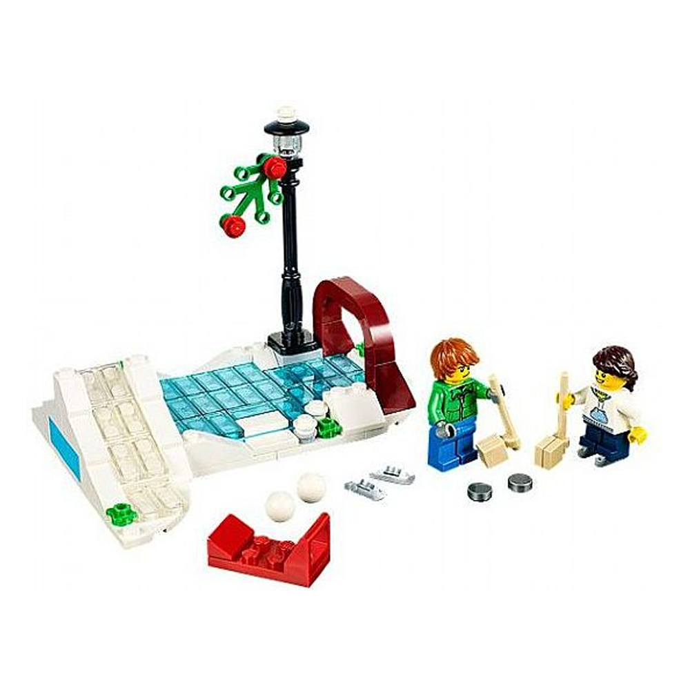 LEGO Christmas Winter Skating Scene - Limited Edition 2014 Holiday Set (2 of 2) 40107