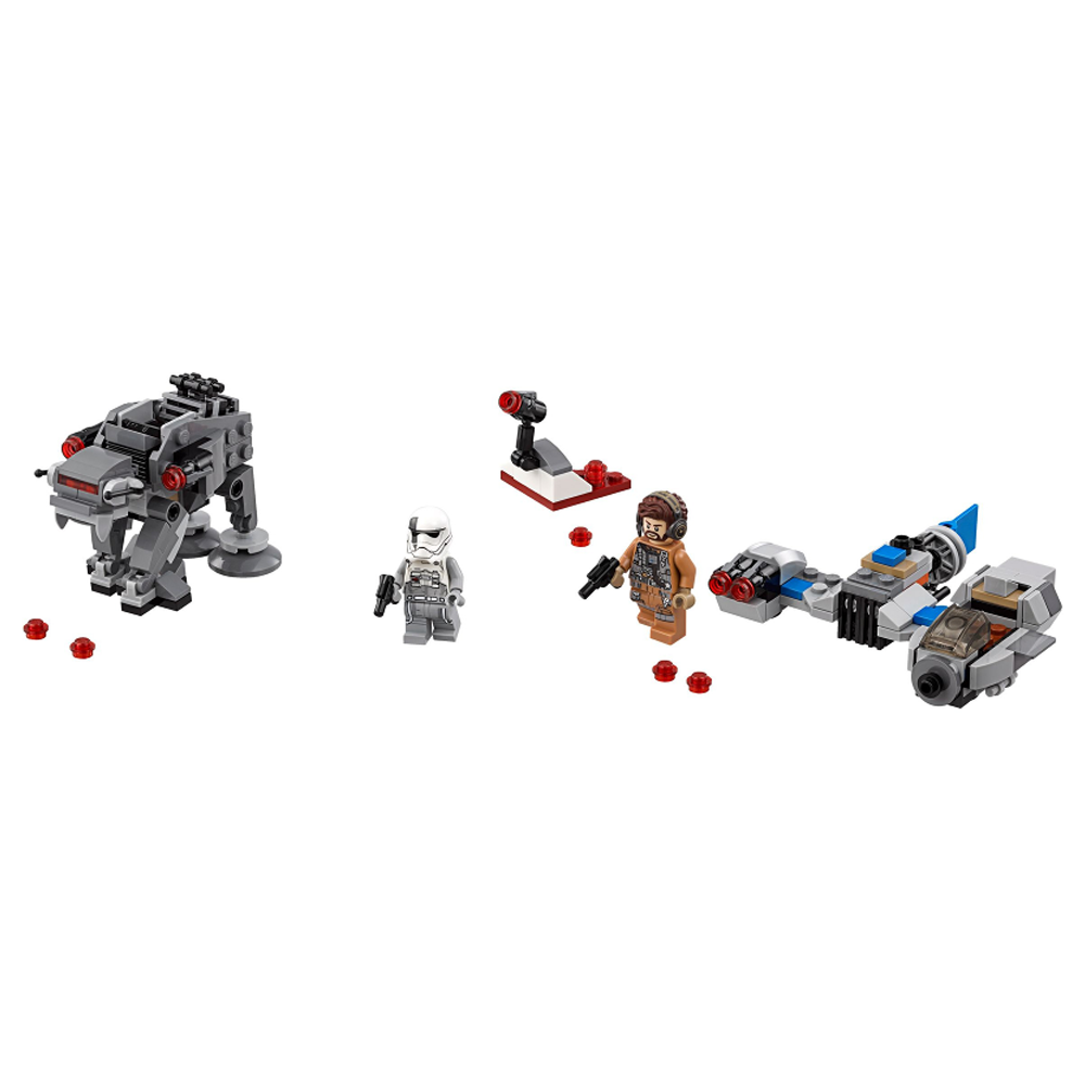 LEGO Star Wars Ski Speeder vs. First Order Walker Microfighters 75195
