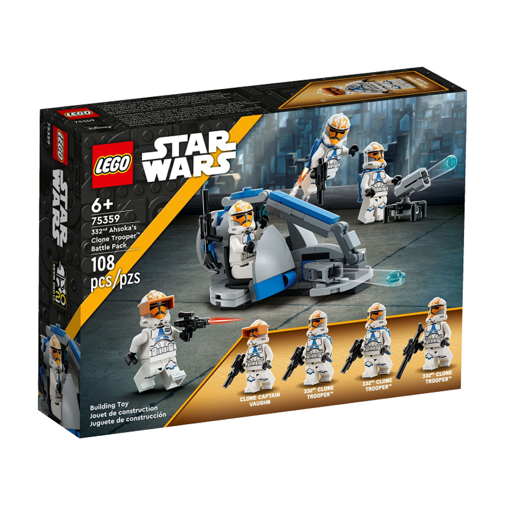 LEGO Star Wars 332nd Ahsoka's Clone Trooper Battle Pack 75359