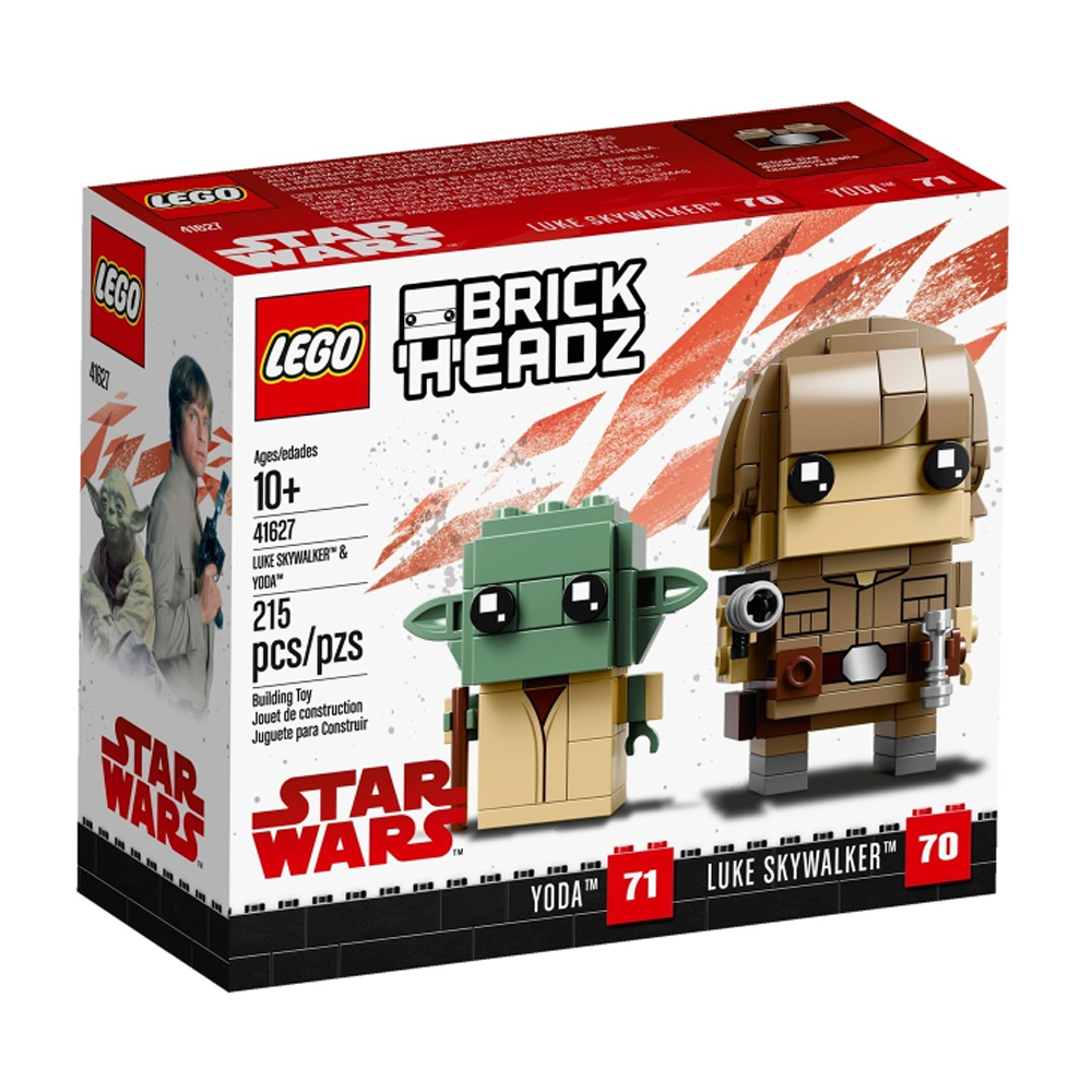 LEGO Brickheadz: Luke Skywalker & Yoda 41627