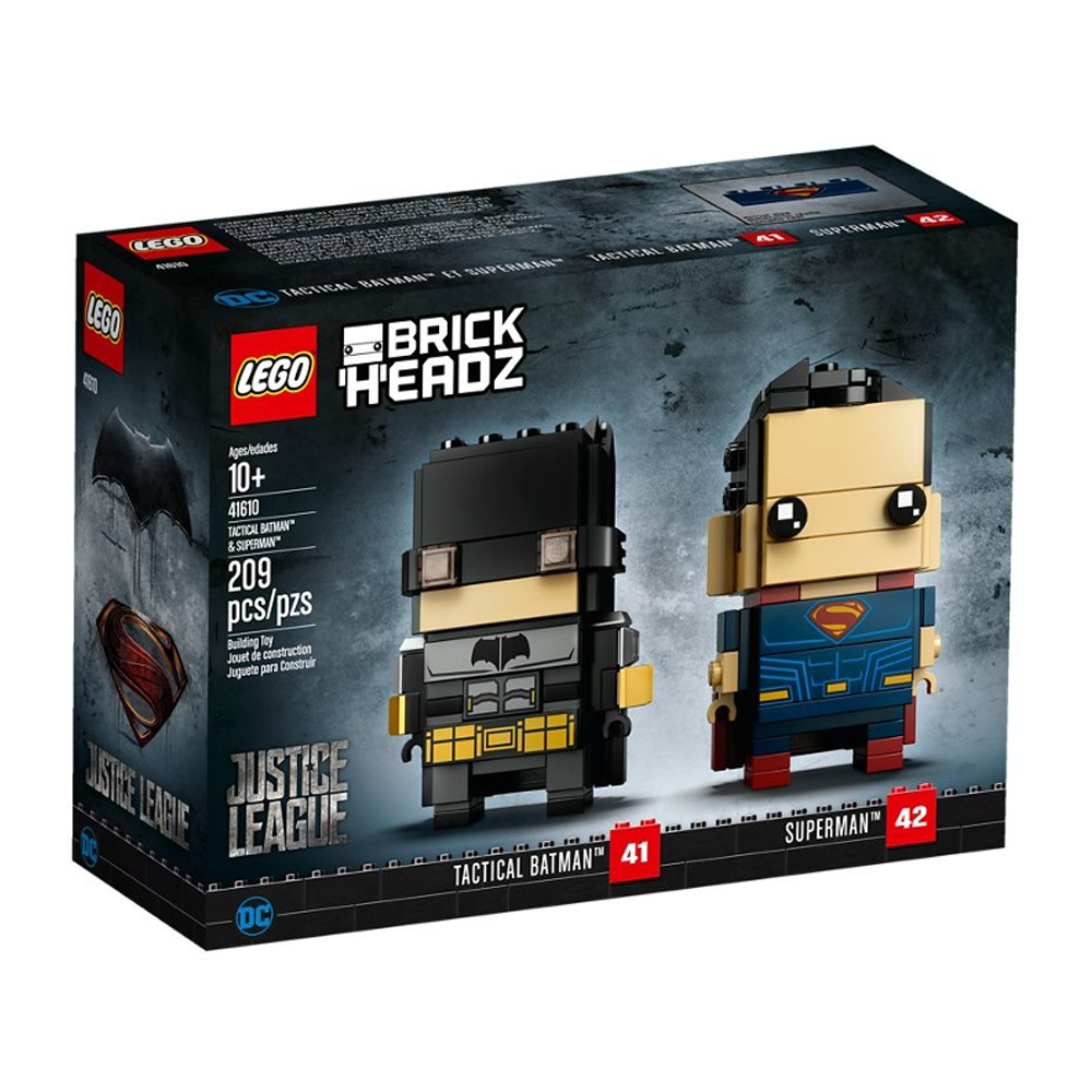 LEGO Brickheadz: Tactical Batman & Superman 41610