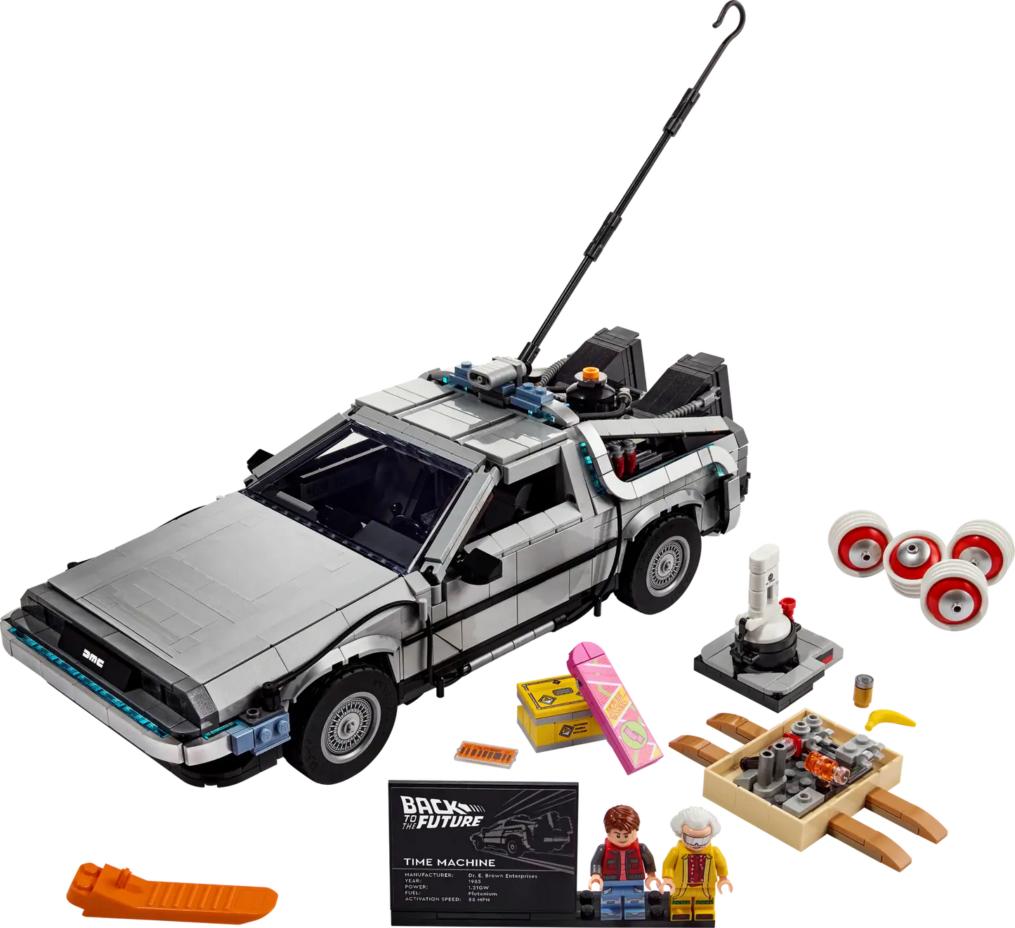 LEGO Icons Back to the Future Time Machine (DeLorean) 10300