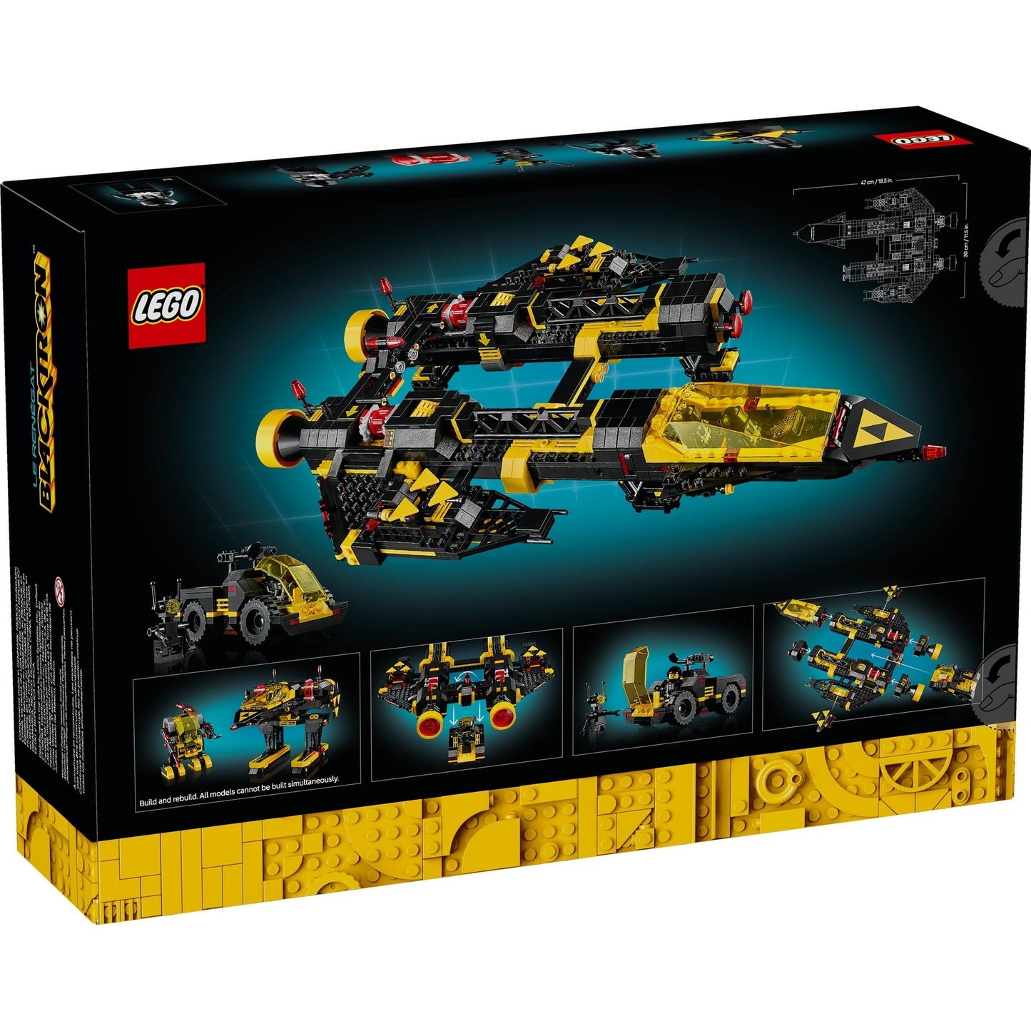 LEGO Icons Blacktron Renegade 10355