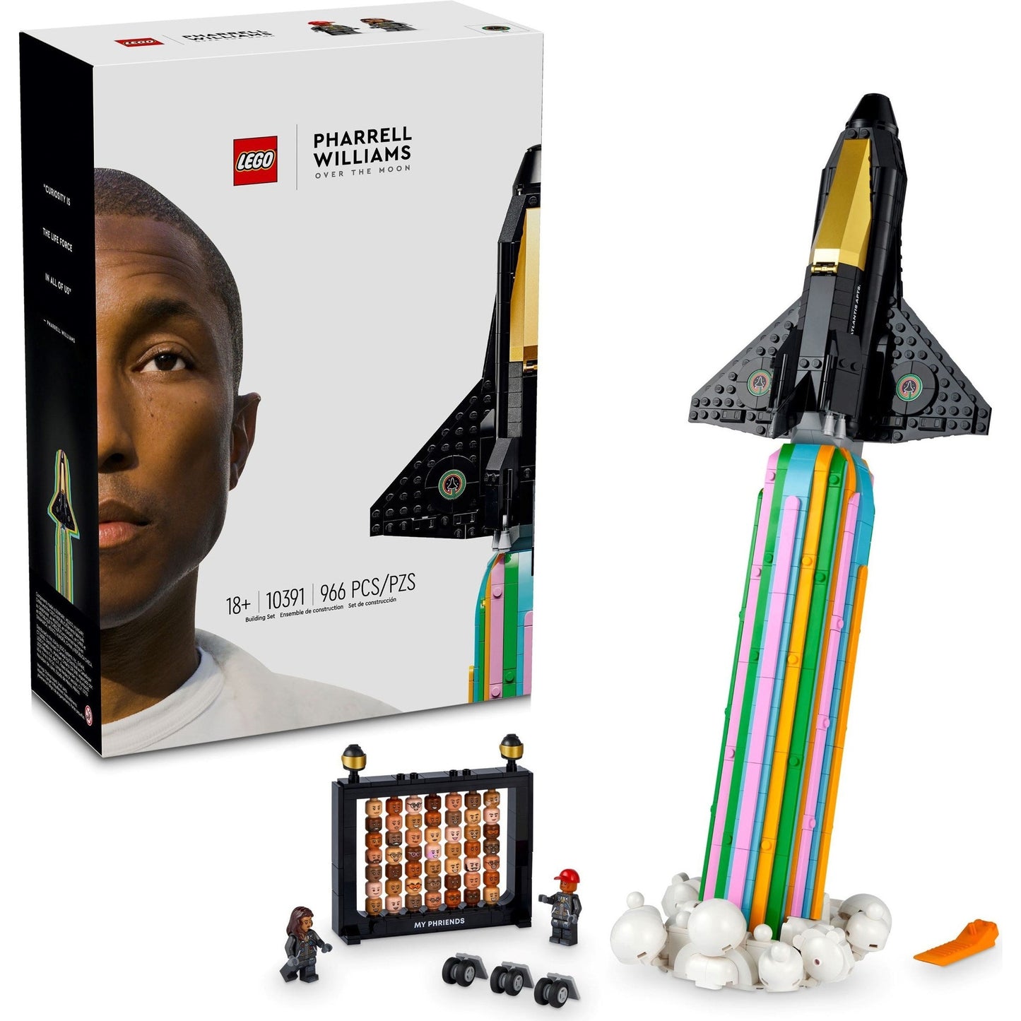 LEGO Icons Over the Moon with Pharrell Williams 10391
