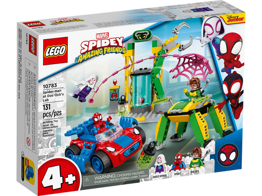 LEGO Spider-Man: Spider-Man at Doc Ock’s Lab 10783