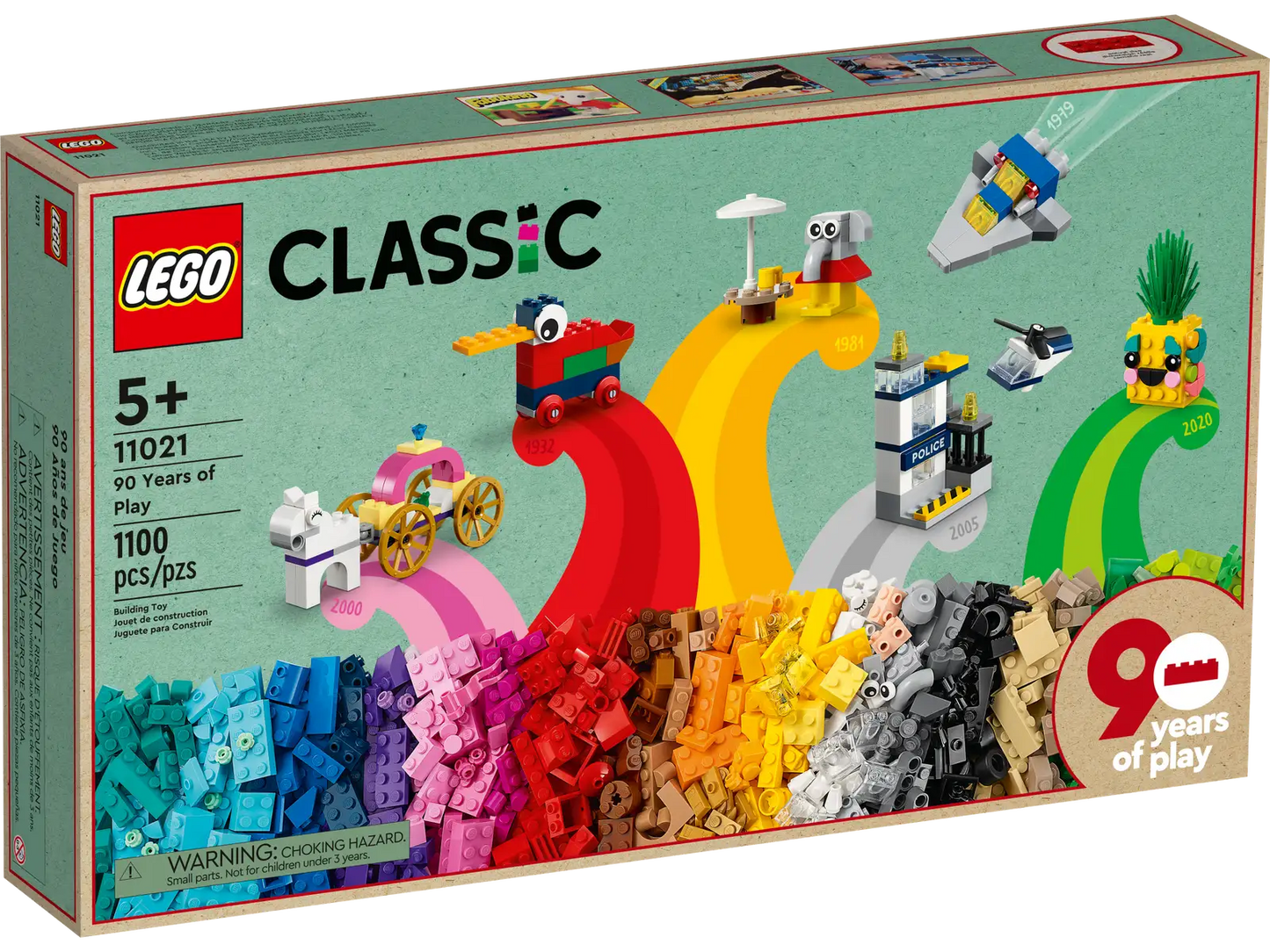 LEGO Creator 90 Years of Play 11021