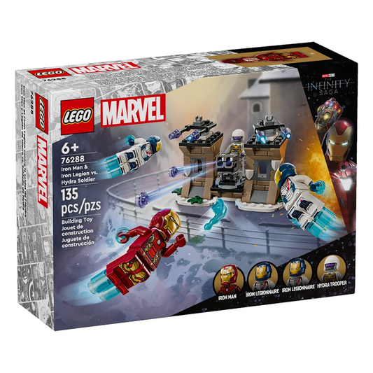 LEGO Marvel Iron Man & Iron Legion vs. Hydra Soldier 76288