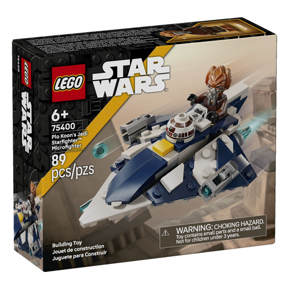 LEGO Star Wars Plo Koon's Jedi Starfighter Microfighter 75400