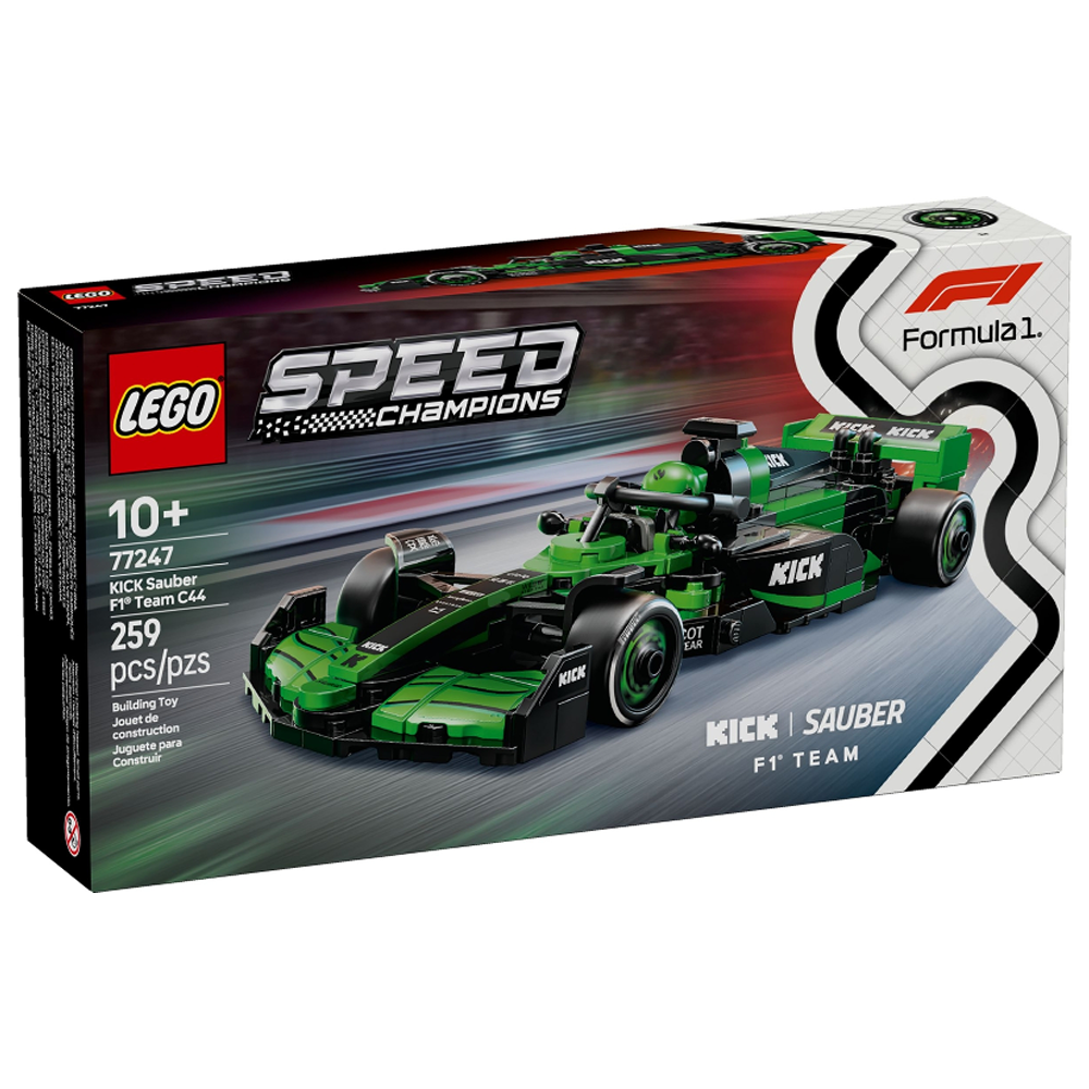 LEGO Speed Champions KICK Sauber F1 Team C44 77247