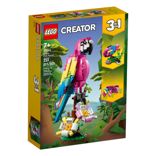 LEGO Creator Exotic Pink Parrot 31144