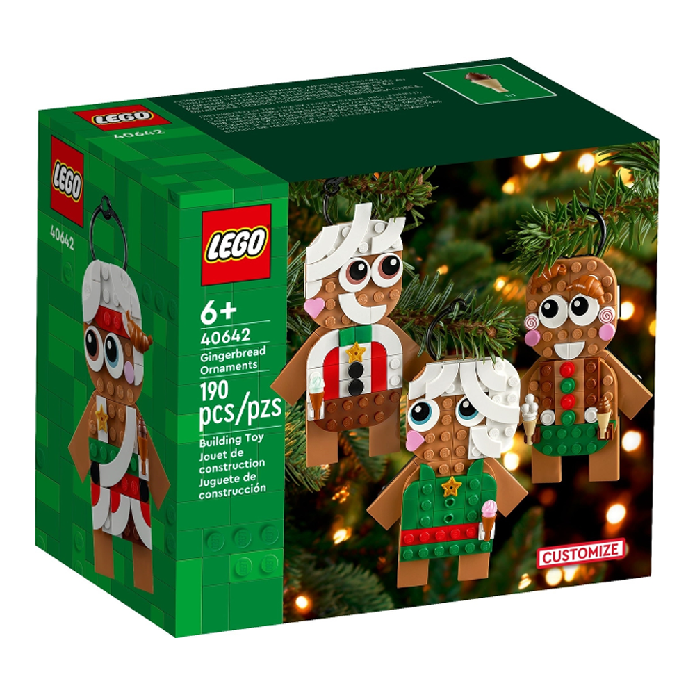 LEGO Christmas Gingerbread Ornaments 40642