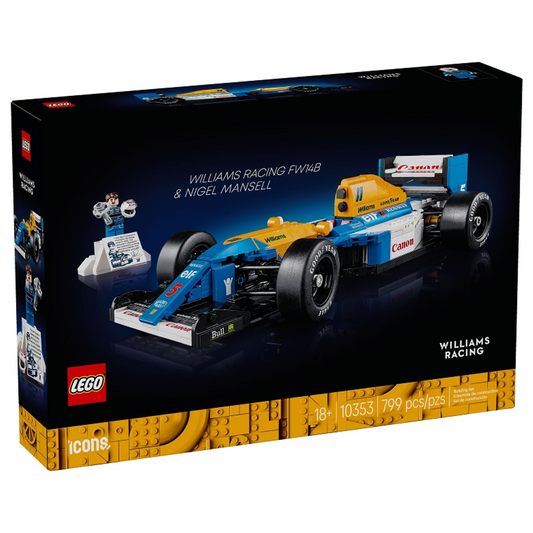LEGO Icons Williams Racing FW14B & Nigel Mansell 10353