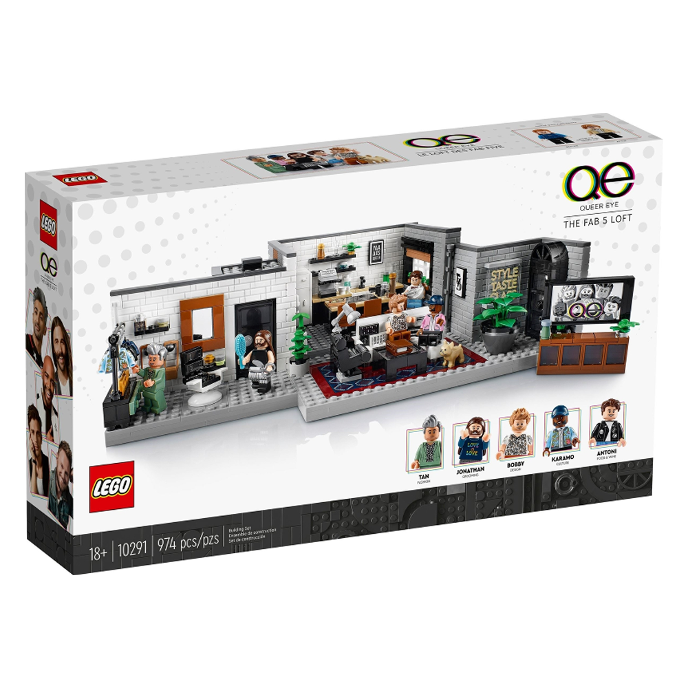 LEGO Icons Queer Eye – The Fab 5 Loft  10291