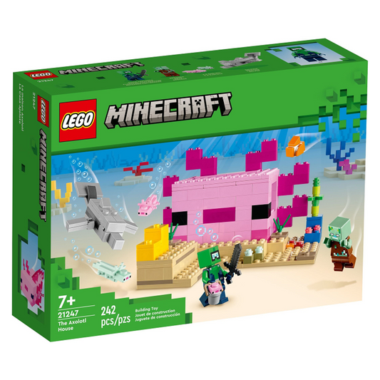 LEGO Minecraft The Axolotl House 21247