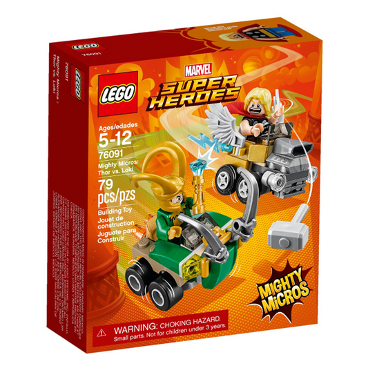 LEGO Marvel Mighty Micros: Thor vs. Loki 76091