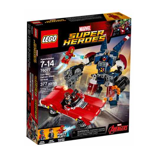 LEGO Marvel Iron Man: Detroit Steel Strikes 76077