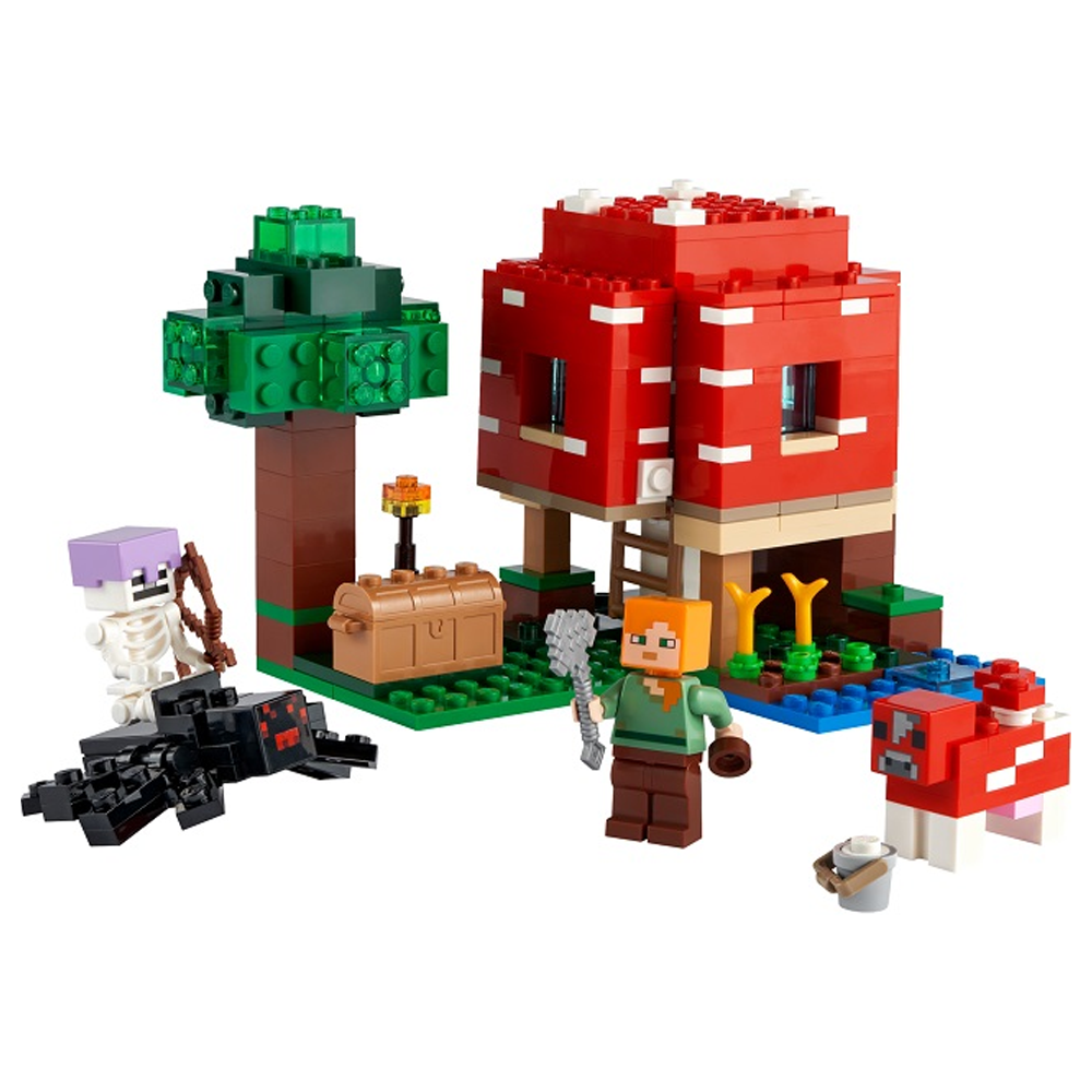 LEGO Minecraft The Mushroom House 21179