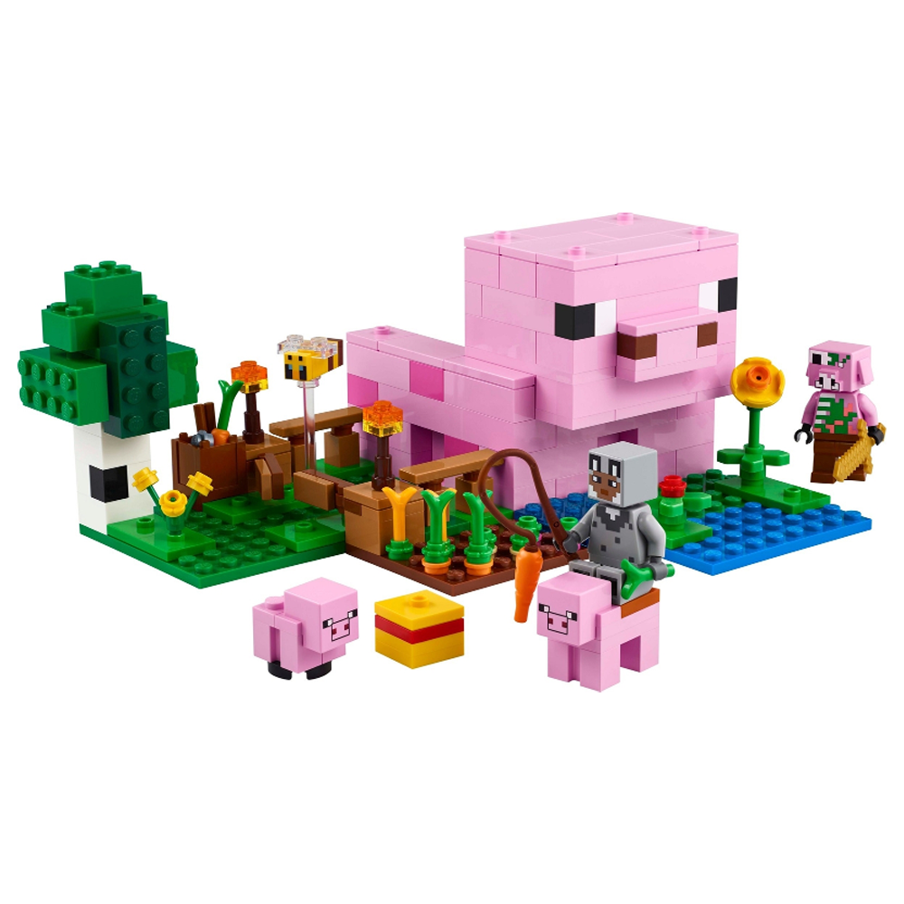 LEGO Minecraft The Baby Pig House 21268