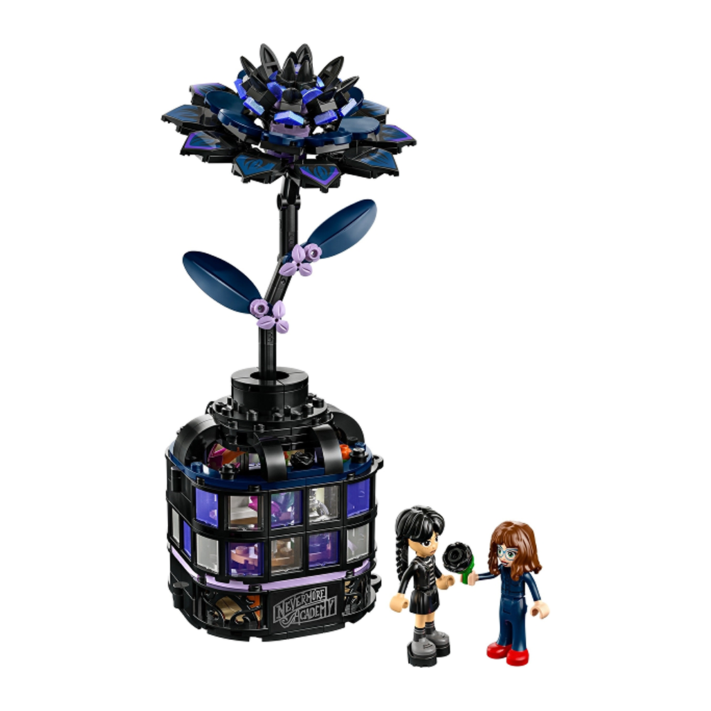 LEGO Wednesday Black Dahlia Flower 76784