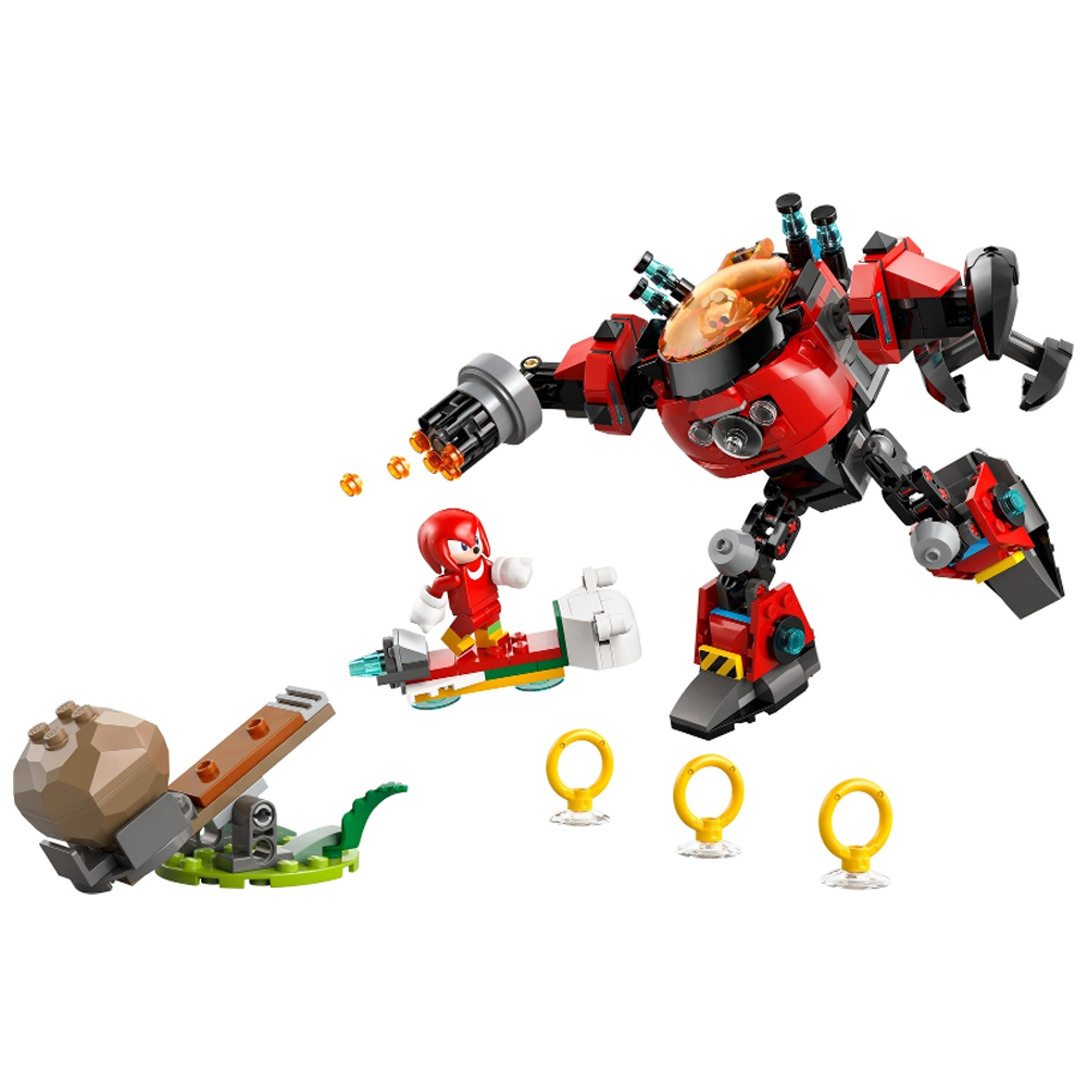 LEGO Sonic the Hedgehog™ Knuckles vs. Dr. Eggman Egg Crusher Mech 77005
