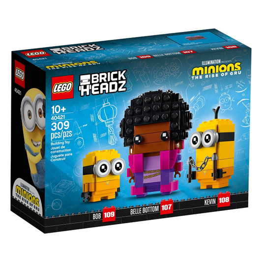 LEGO Brickheadz: Belle Bottom, Kevin & Bob 40421
