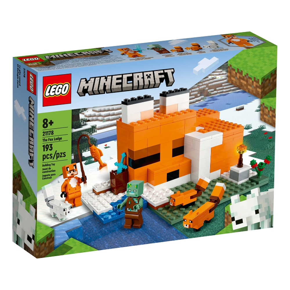 LEGO Minecraft The Fox Lodge 21178