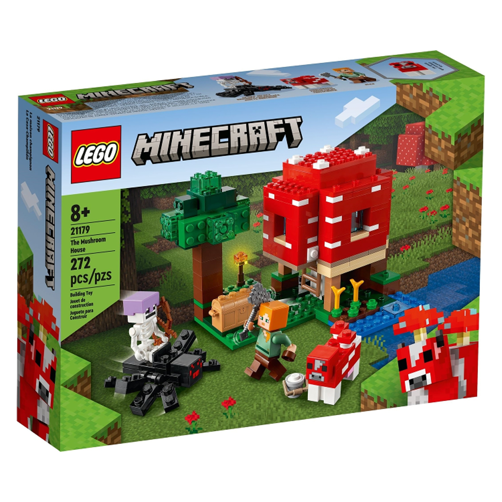 LEGO Minecraft The Mushroom House 21179