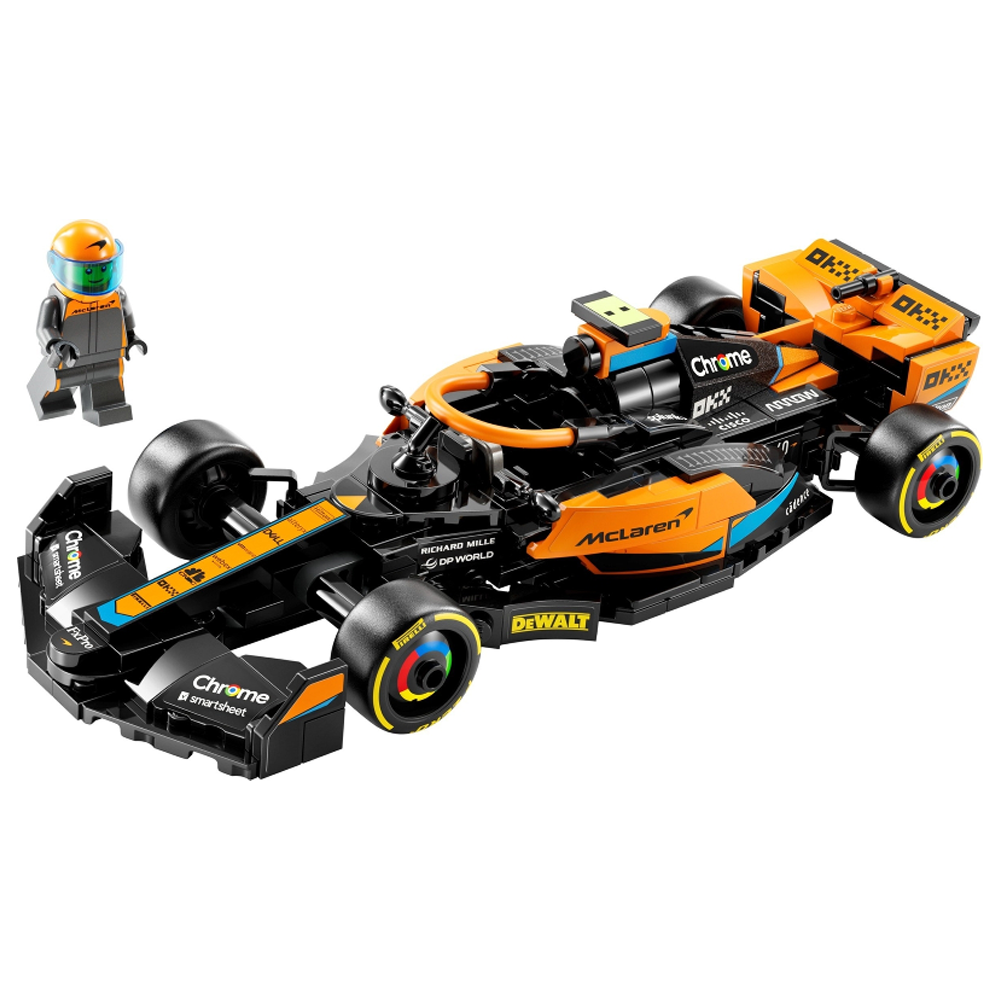 LEGO Speed Champions 2023 McLaren Formula 1 Car 76919
