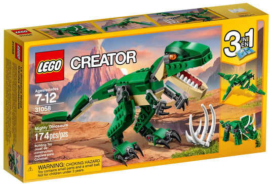 LEGO Creator Mighty Dinosaurs 3-in-1 31058