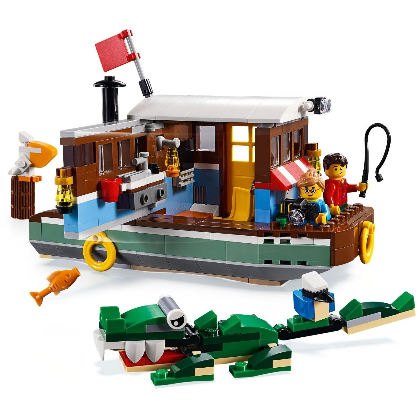 LEGO Creator Riverside Houseboat 31093