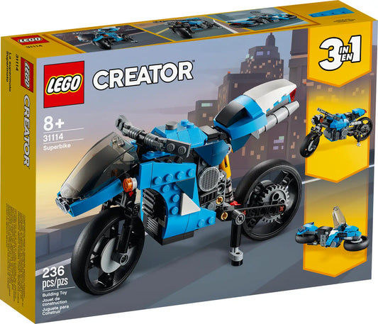 LEGO Creator Superbike 3-in-1 31114