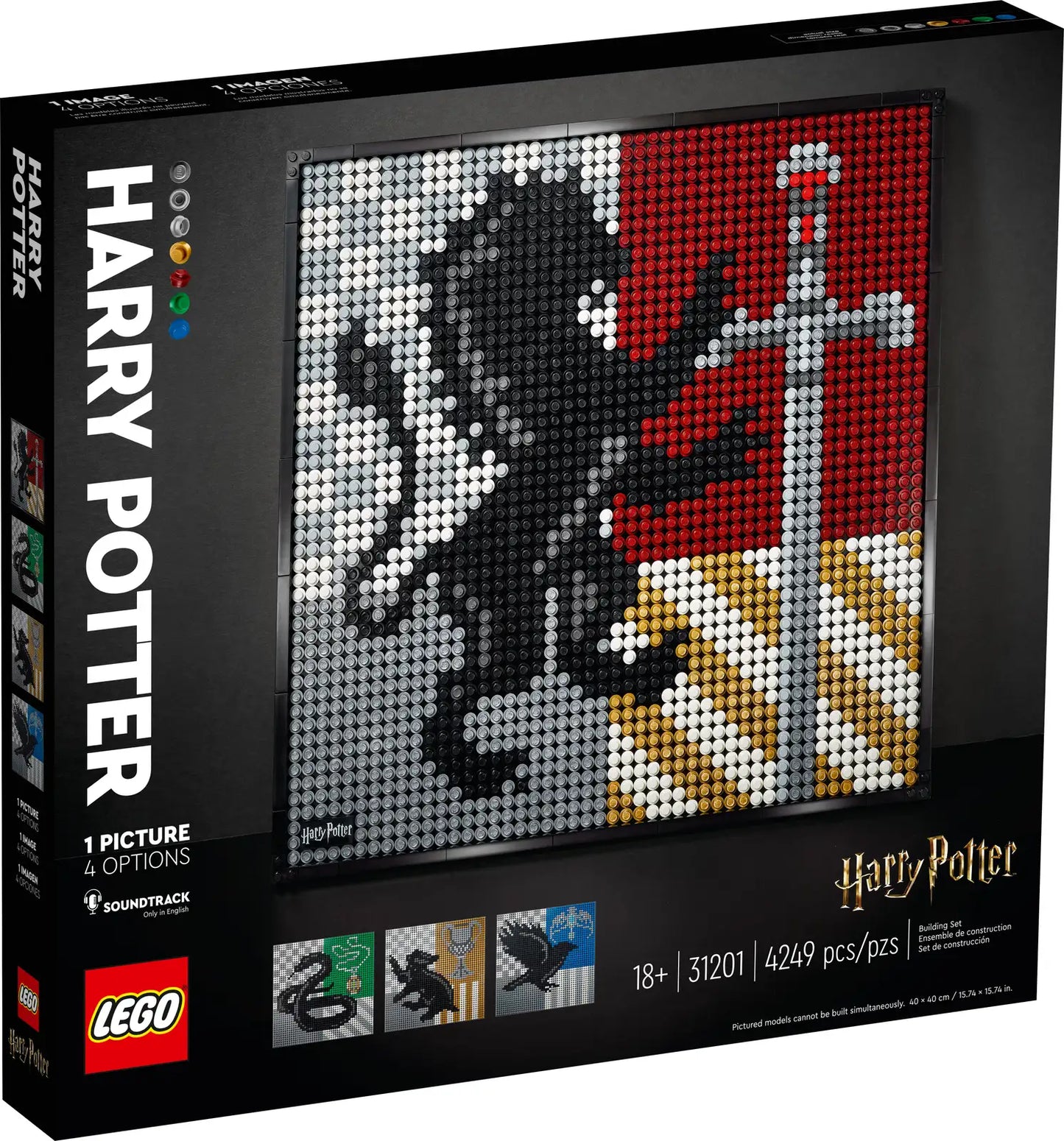 LEGO Harry Potter Art: Hogwarts™ Crests 31201