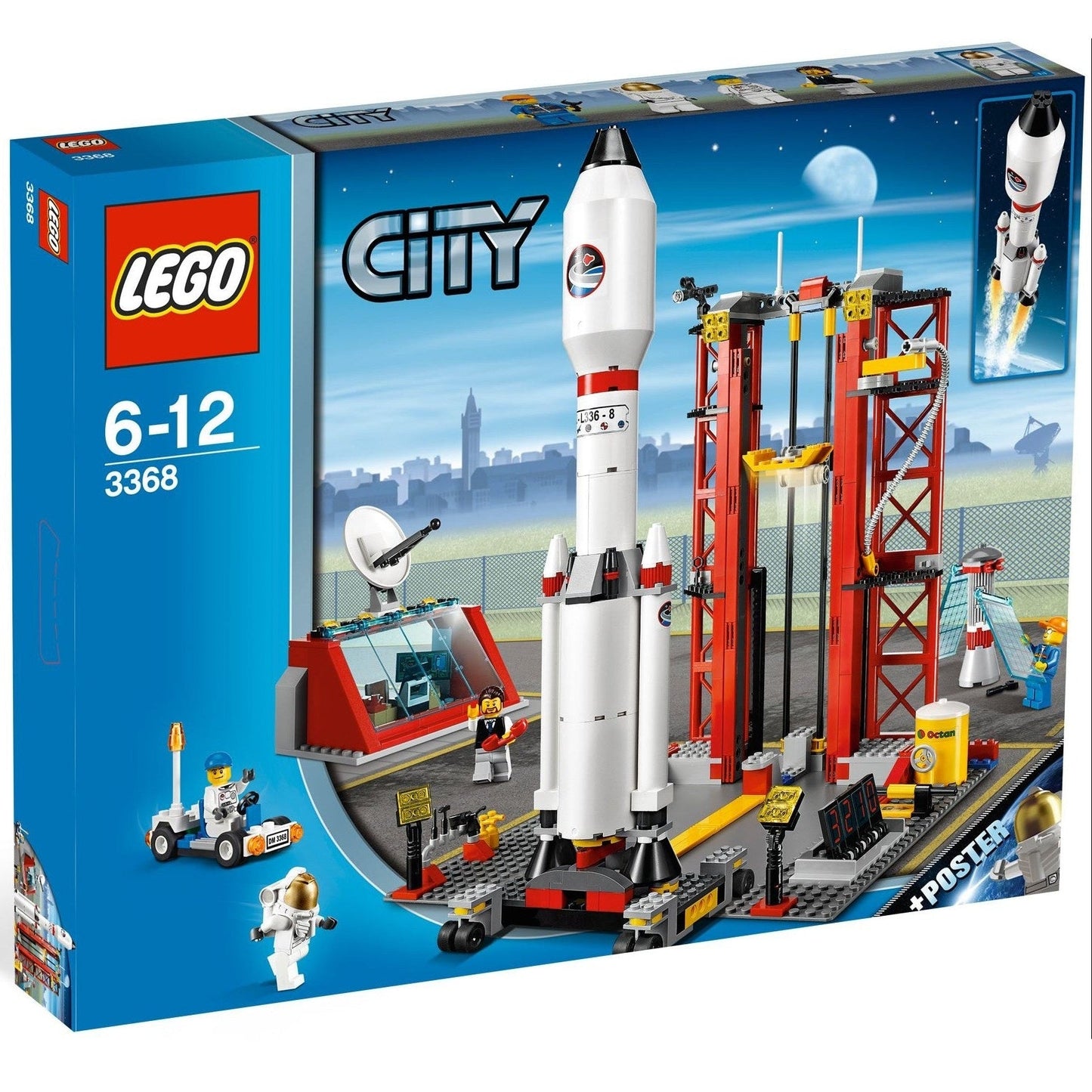 LEGO City Space Centre 3368