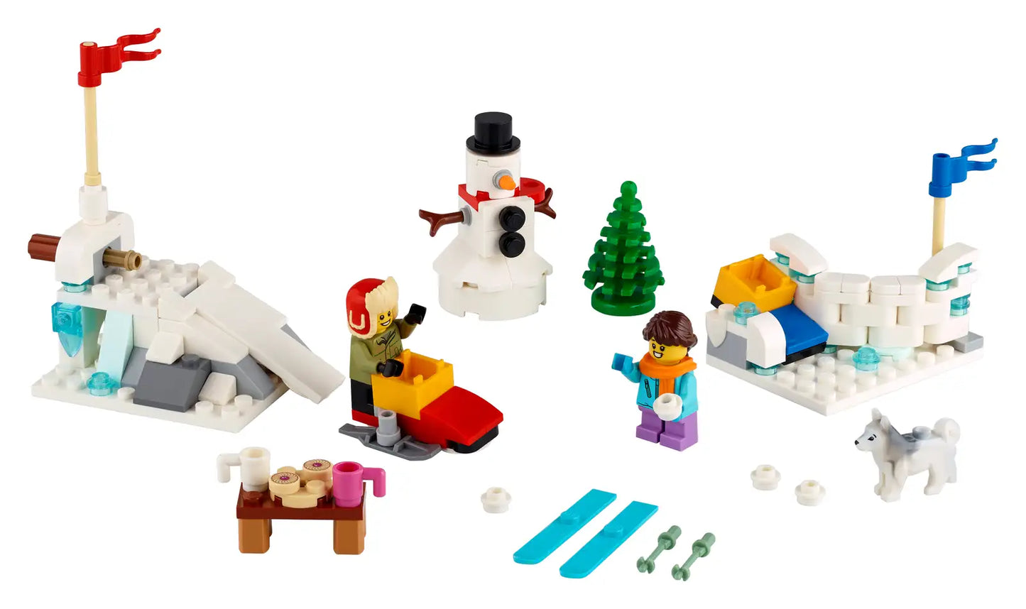 LEGO Christmas Winter Snowball Fight 40424