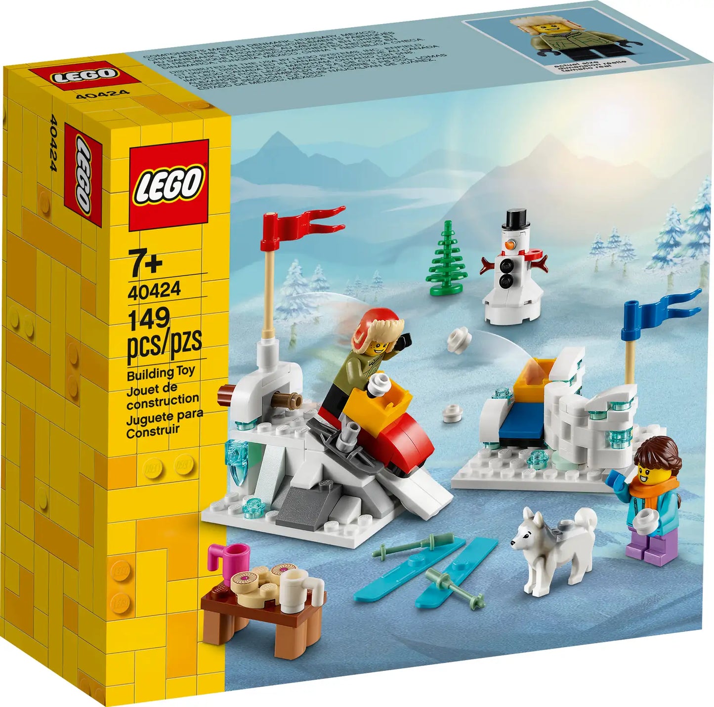 LEGO Christmas Winter Snowball Fight 40424
