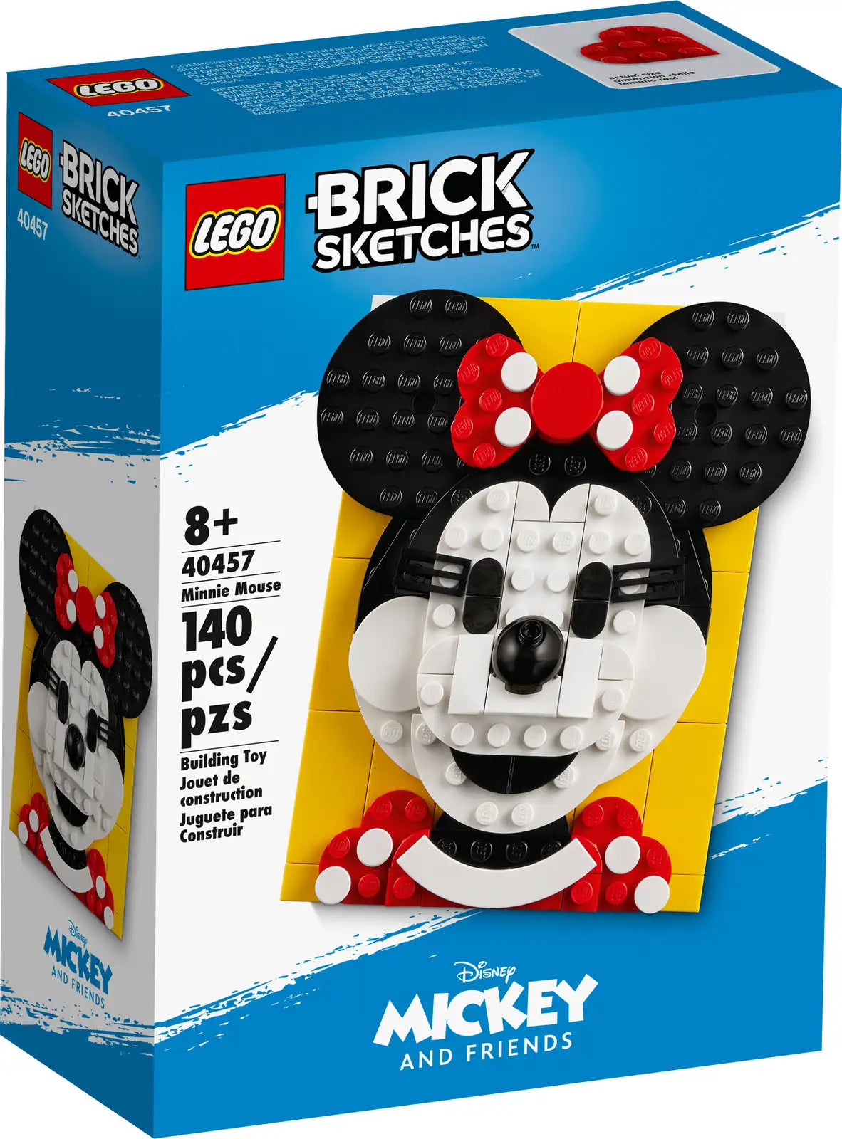 LEGO Disney Minnie Mouse Brick Sketches 40457