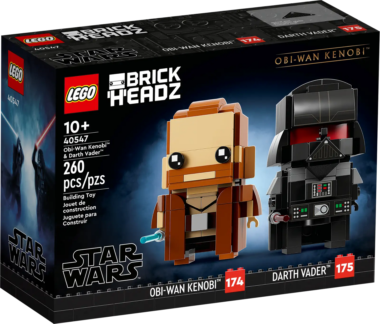 LEGO Brickheadz: Obi-Wan Kenobi™ & Darth Vader™ 40547