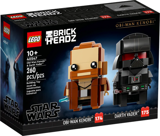 LEGO Brickheadz: Obi-Wan Kenobi™ & Darth Vader™ 40547