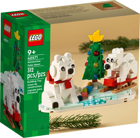 LEGO Christmas Wintertime Polar Bears 40571