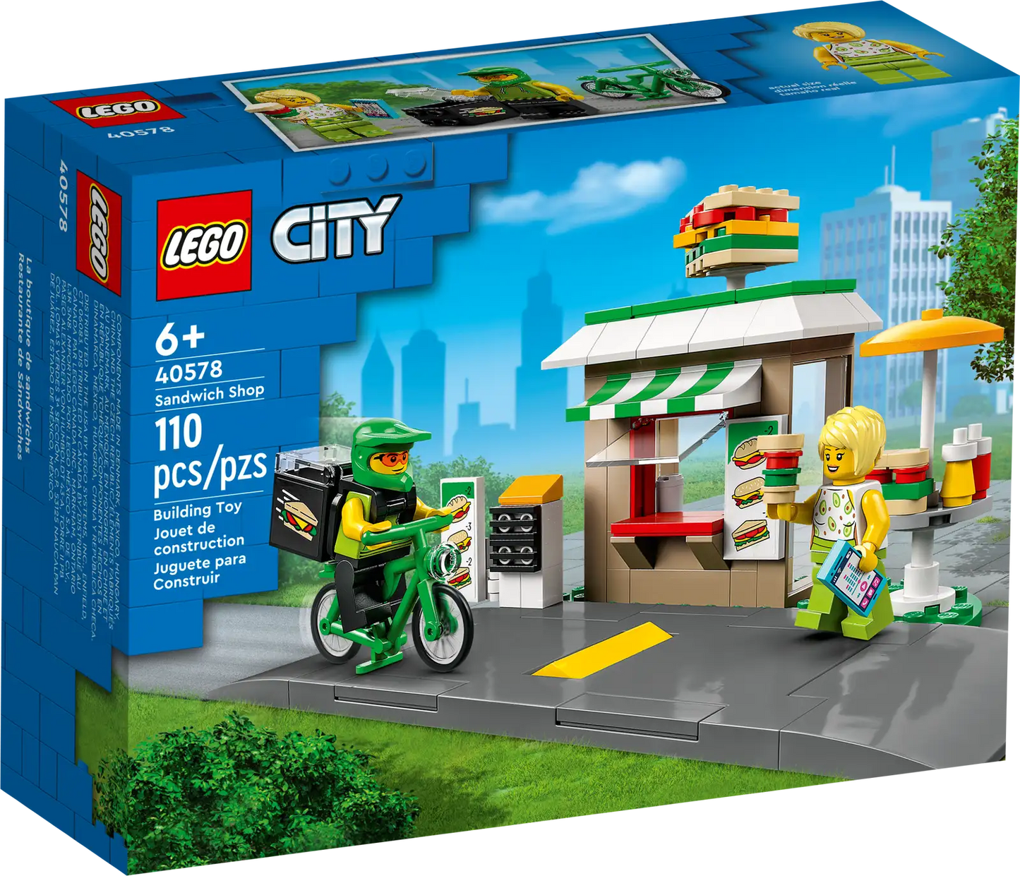 LEGO City Sandwich Shop 40578