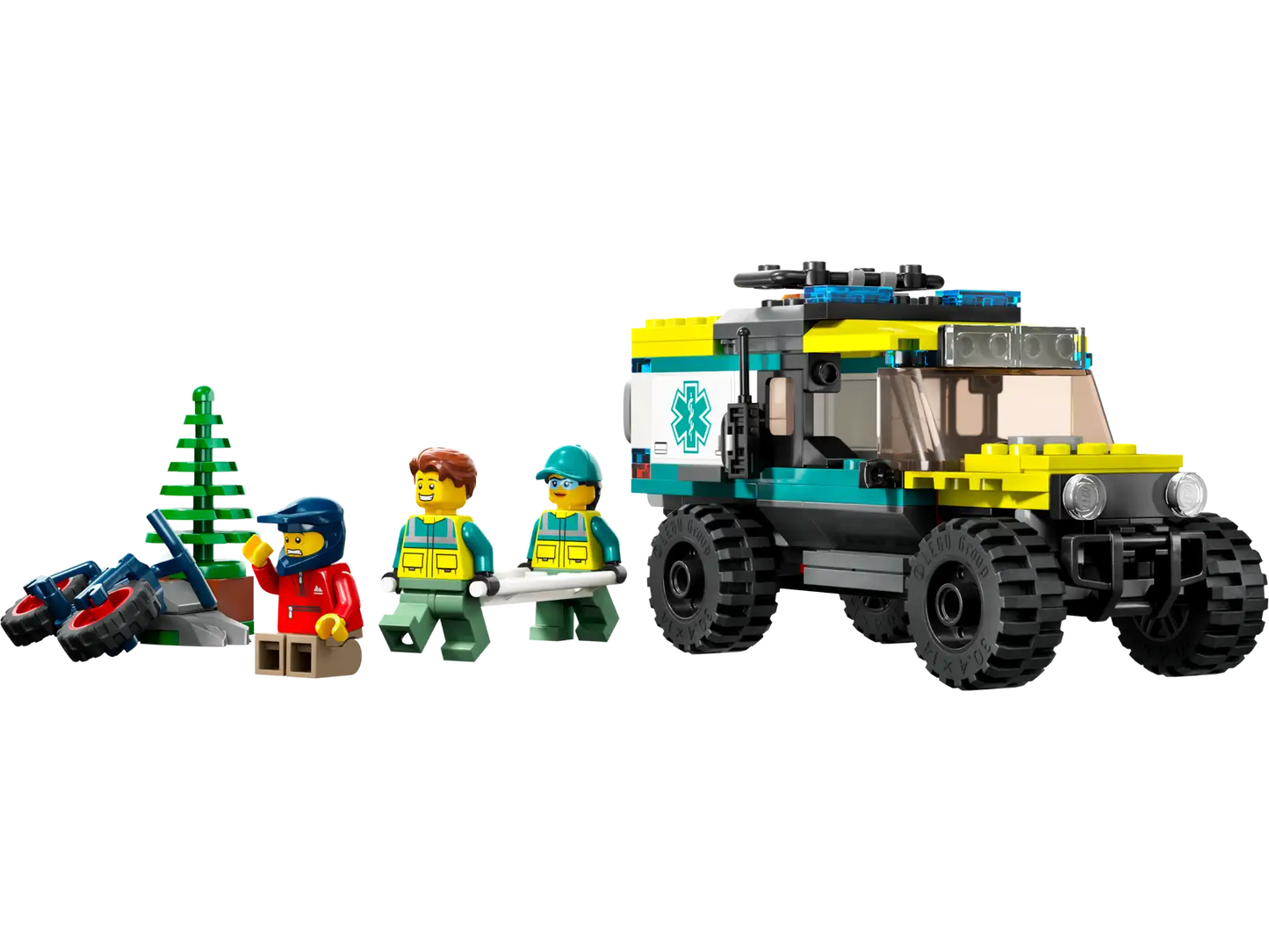 LEGO City 4x4 Off-Road Ambulance Rescue 40582
